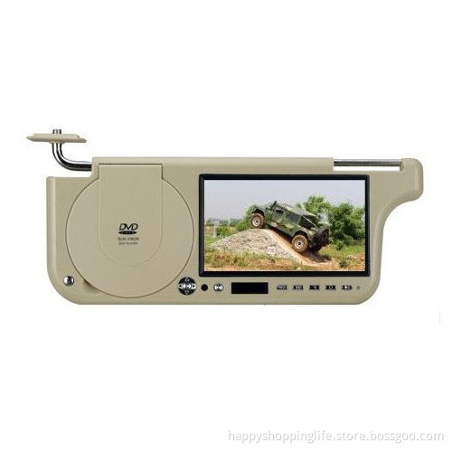 7 Inch Sun Visor Car DVD Player with FM USB SD